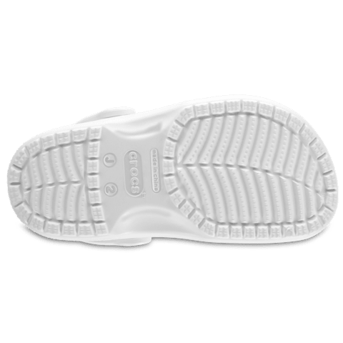 Crocs Kids' Classic Clog - White