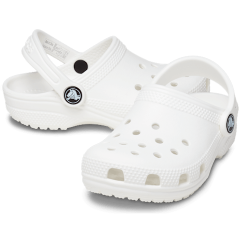 Crocs Toddler Classic Clog - White