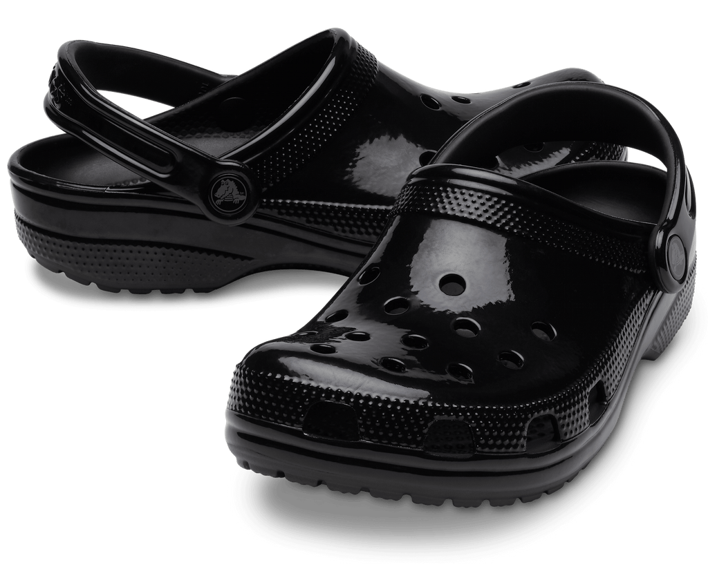 Crocs Classic High Shine Clog - Black