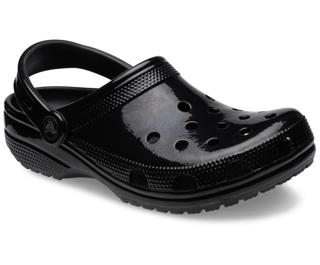Crocs Classic High Shine Clog - Black