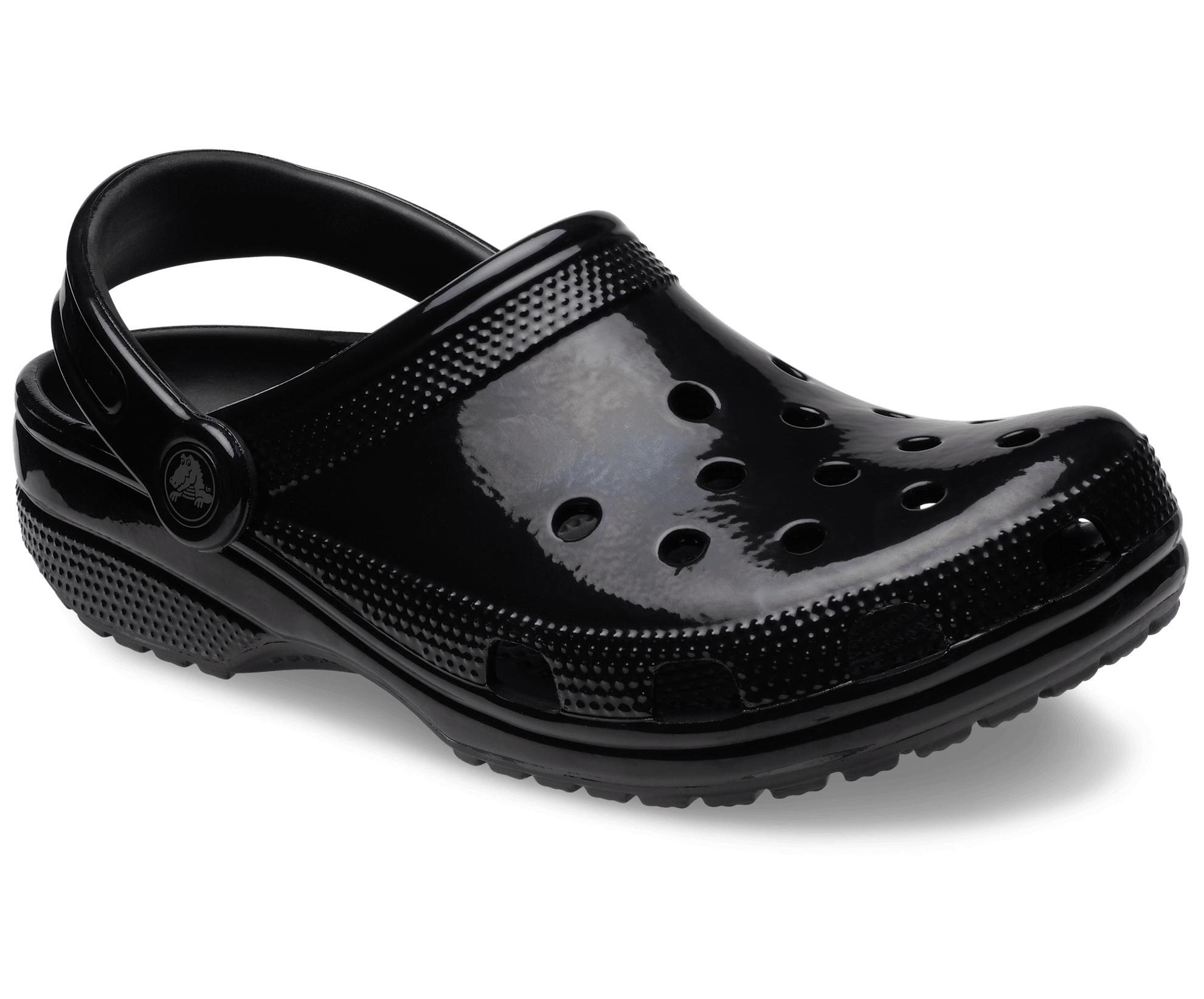 Crocs Classic High Shine Clog - Black