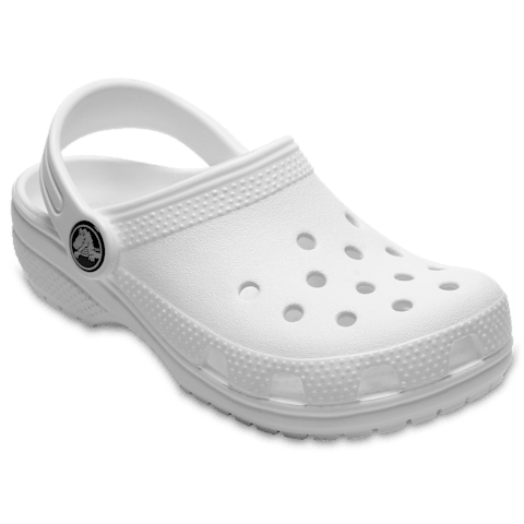 Crocs Kids' Classic Clog - White