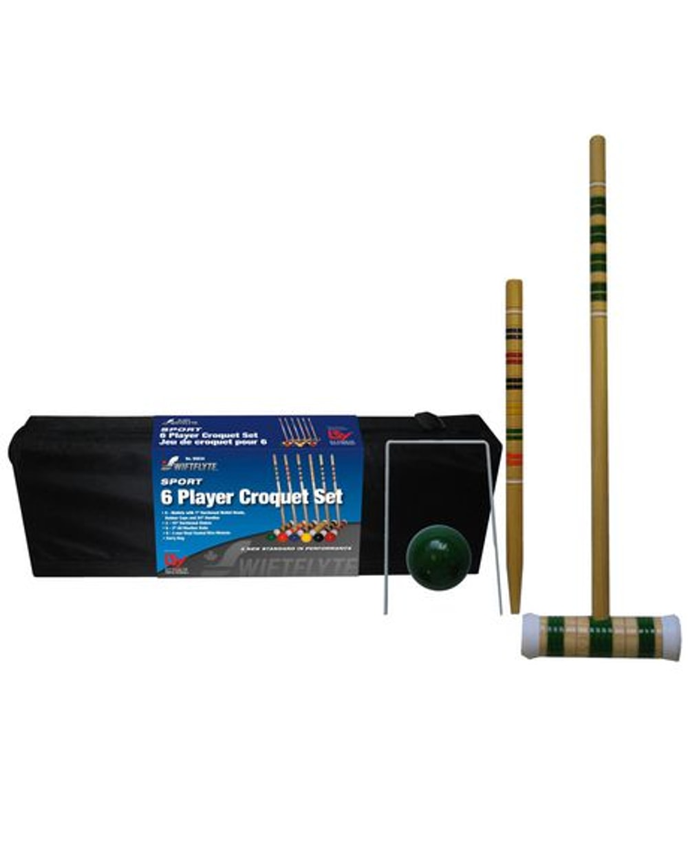 "Sport" 6-Player Croquet Set