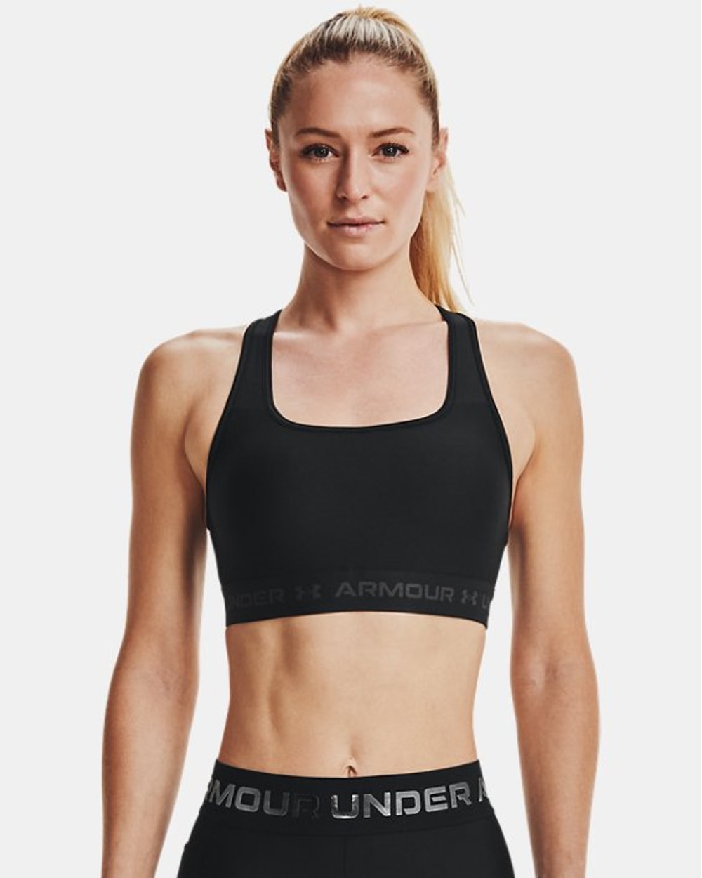 Under Armour Women's Crossback Mid Sports Bra