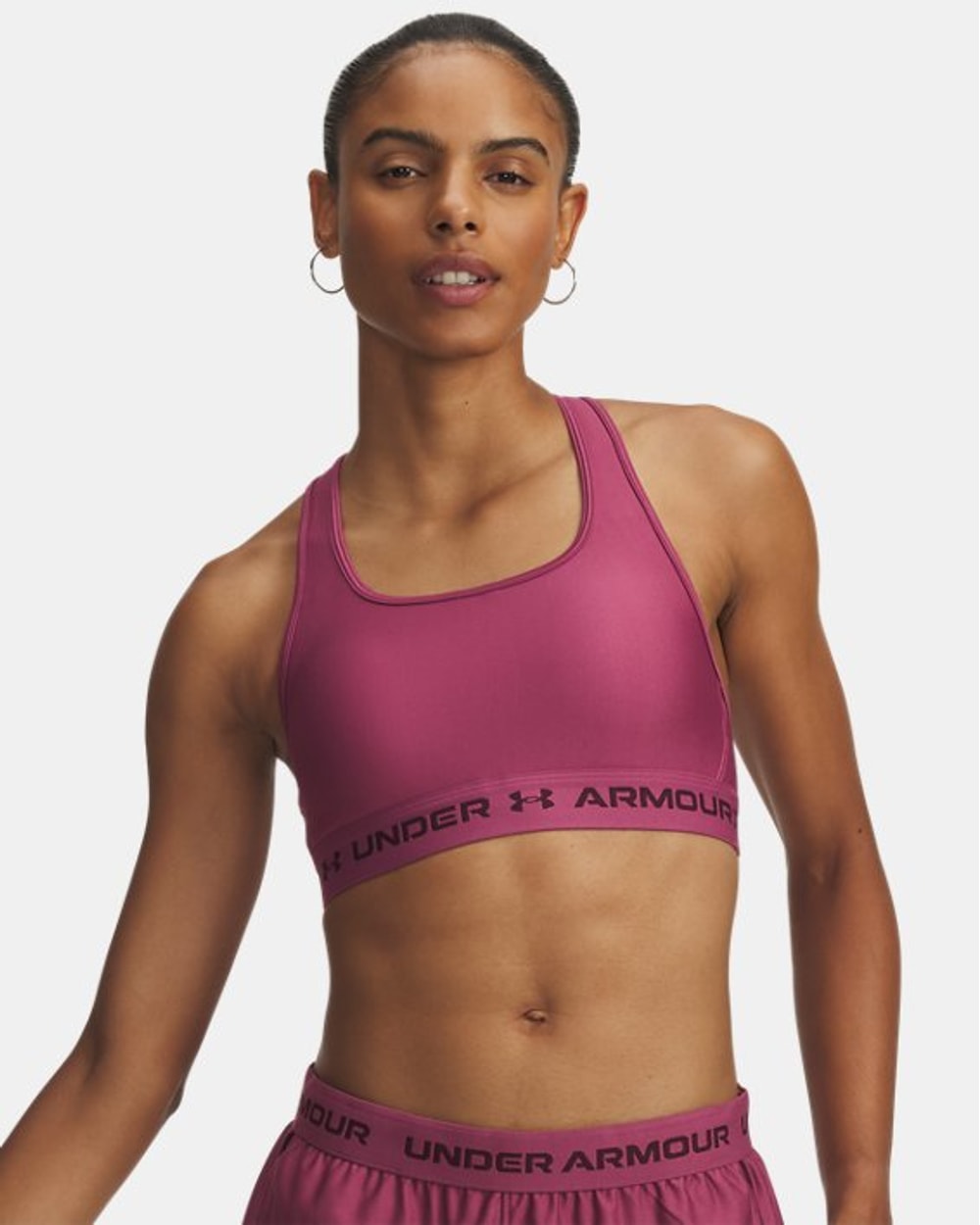 Under Armour Women's Crossback Mid Sports Bra