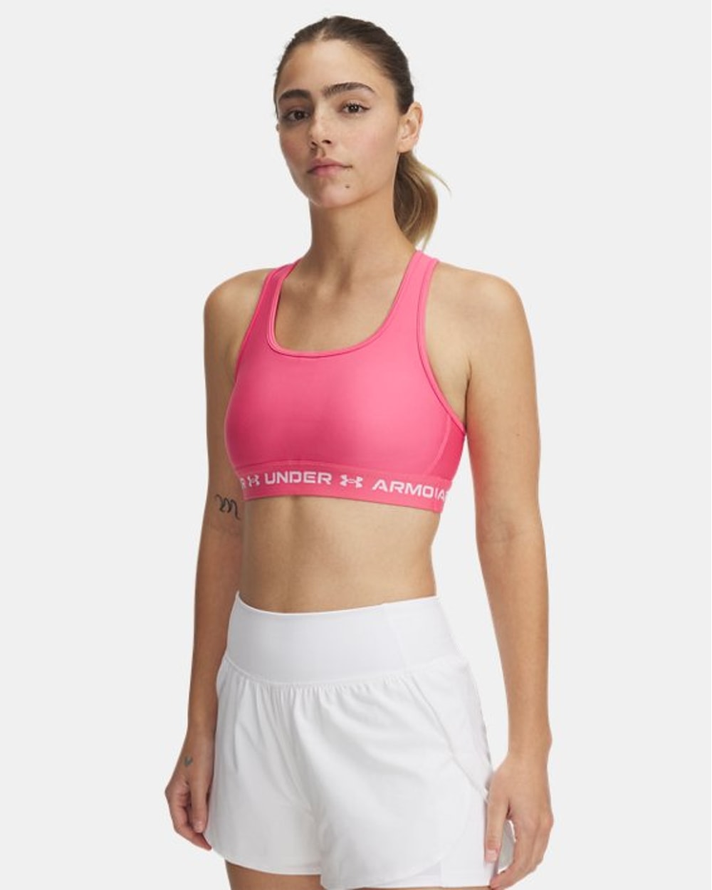 Under Armour Women's Crossback Mid Sports Bra
