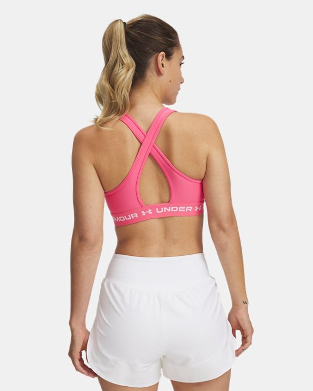 Under Armour Women's Crossback Mid Sports Bra