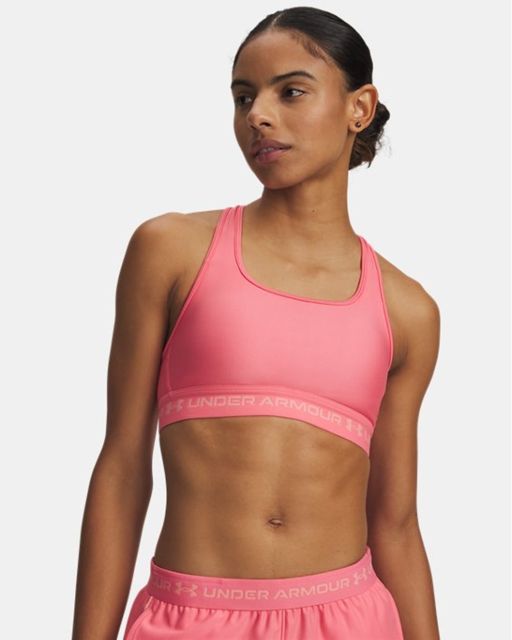 Under Armour Women's Crossback Mid Sports Bra