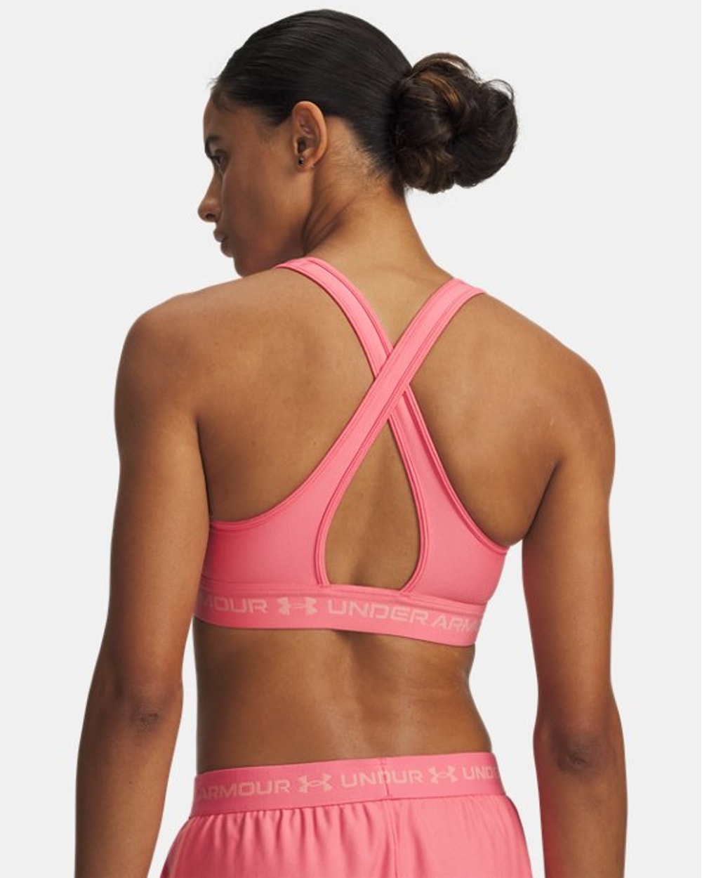 Under Armour Women's Crossback Mid Sports Bra