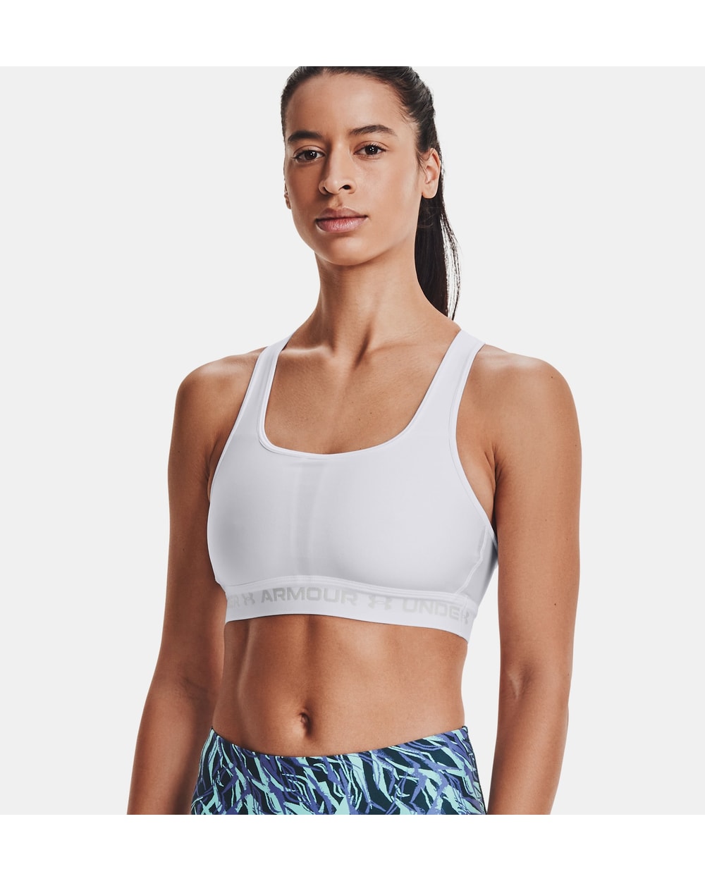 Under Armour Women's Crossback Mid Sports Bra