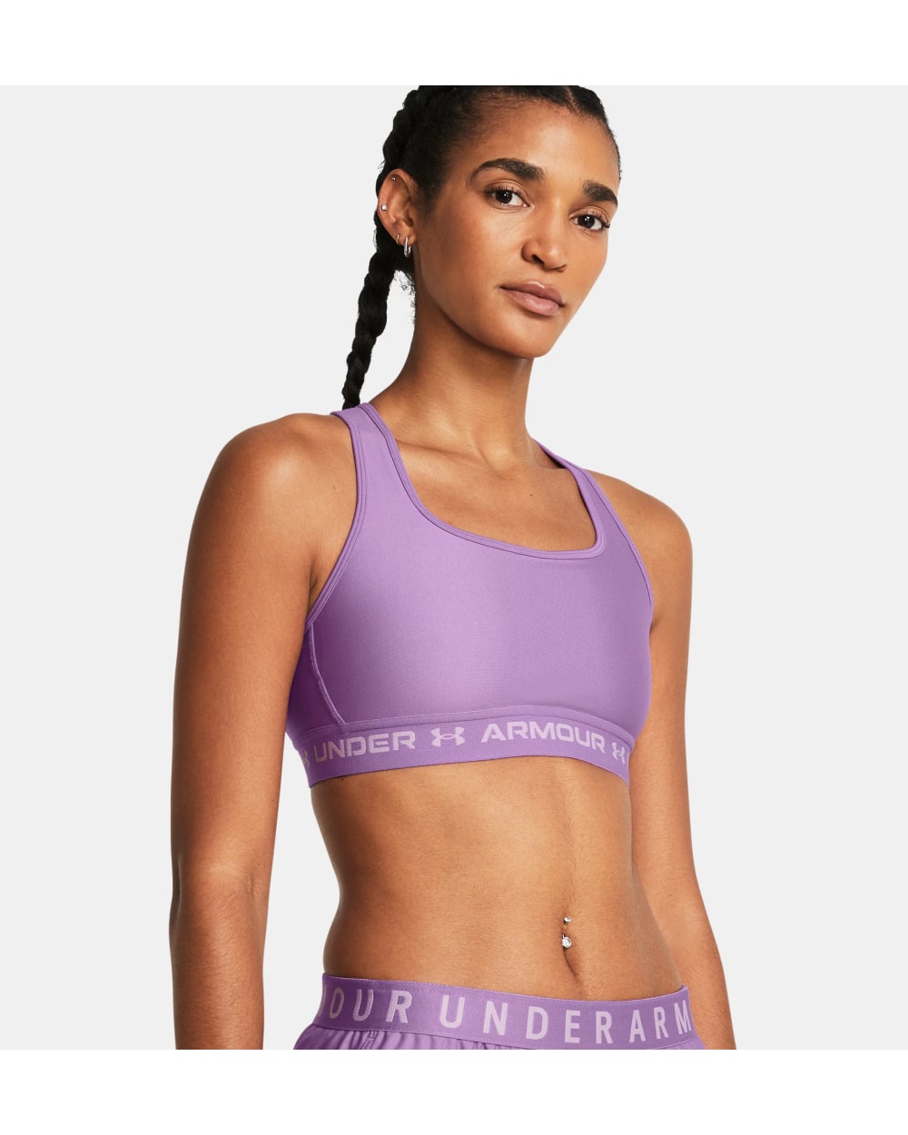 Under Armour Women's Crossback Mid Sports Bra