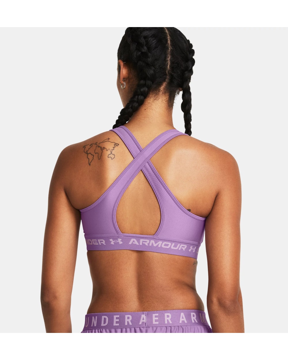 Under Armour Women's Crossback Mid Sports Bra