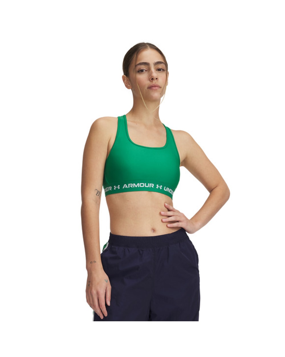Under Armour Women's Crossback Mid Sports Bra