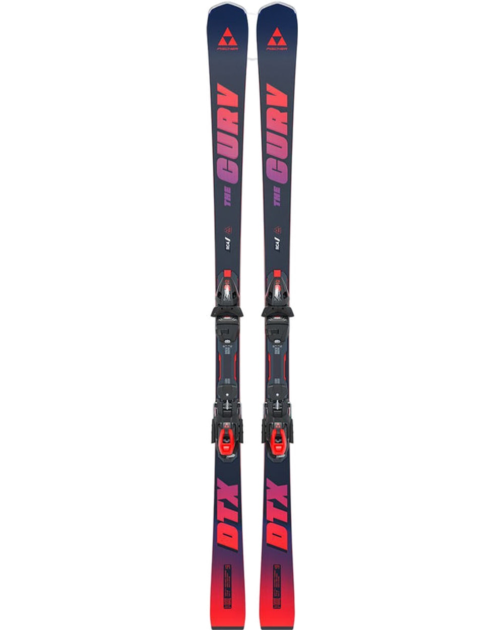 Fischer Curv DTX M-Track Skis with RSX 12 GW Powerrail Ski Bindings