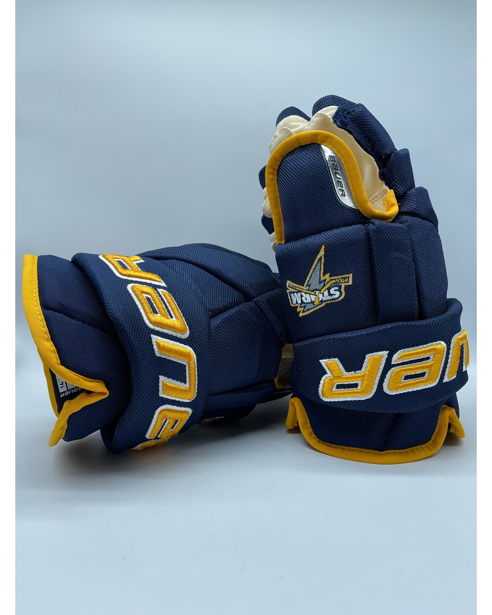 Bauer Intermediate Custom Team Vapor Pro Hockey Gloves- Grande Prairie Storm