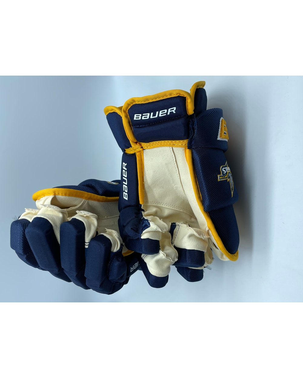Bauer Senior Custom Team Vapor Pro Hockey Gloves- Grande Prairie Storm
