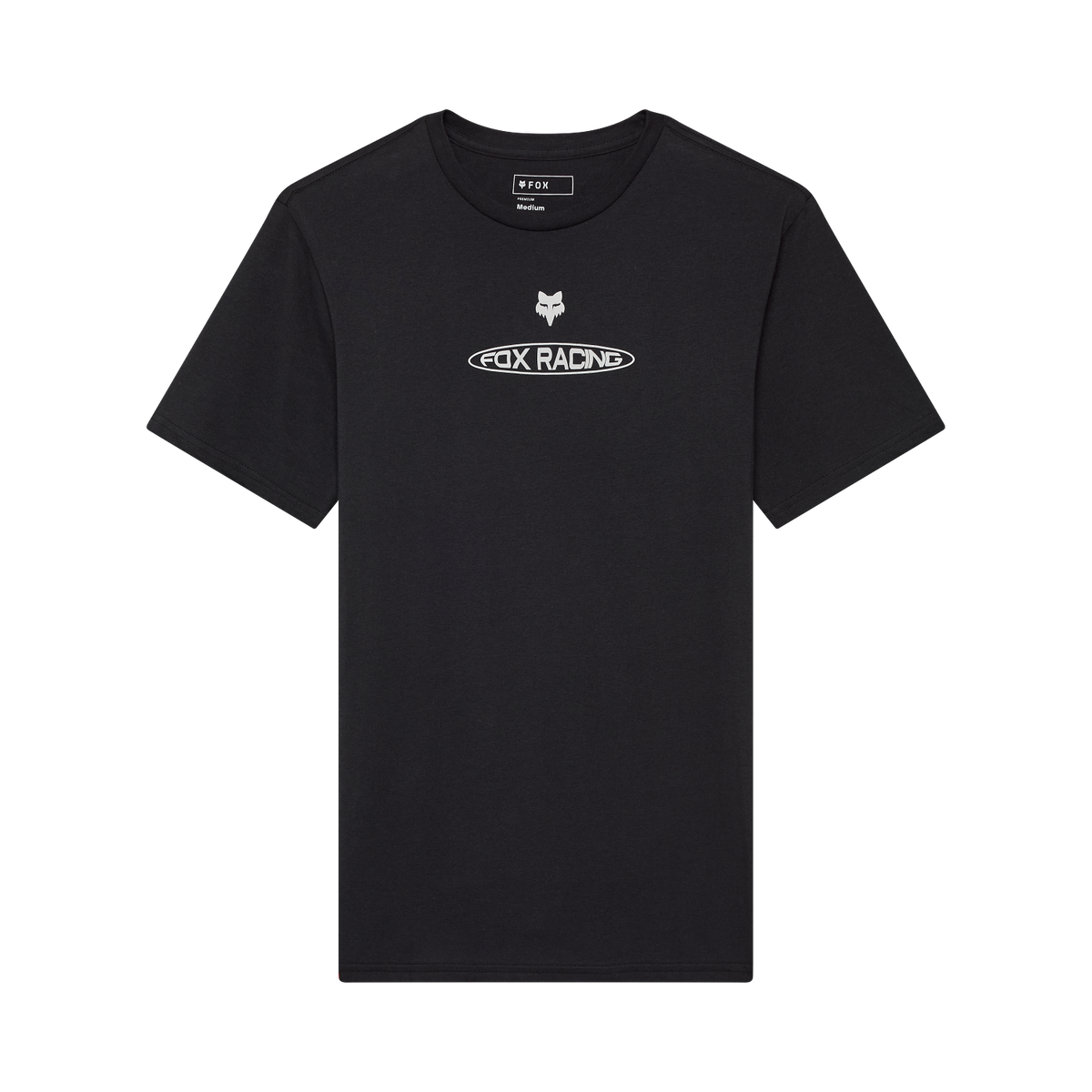 Fox Men's Planet Moto Premium Tee - Black - Front
