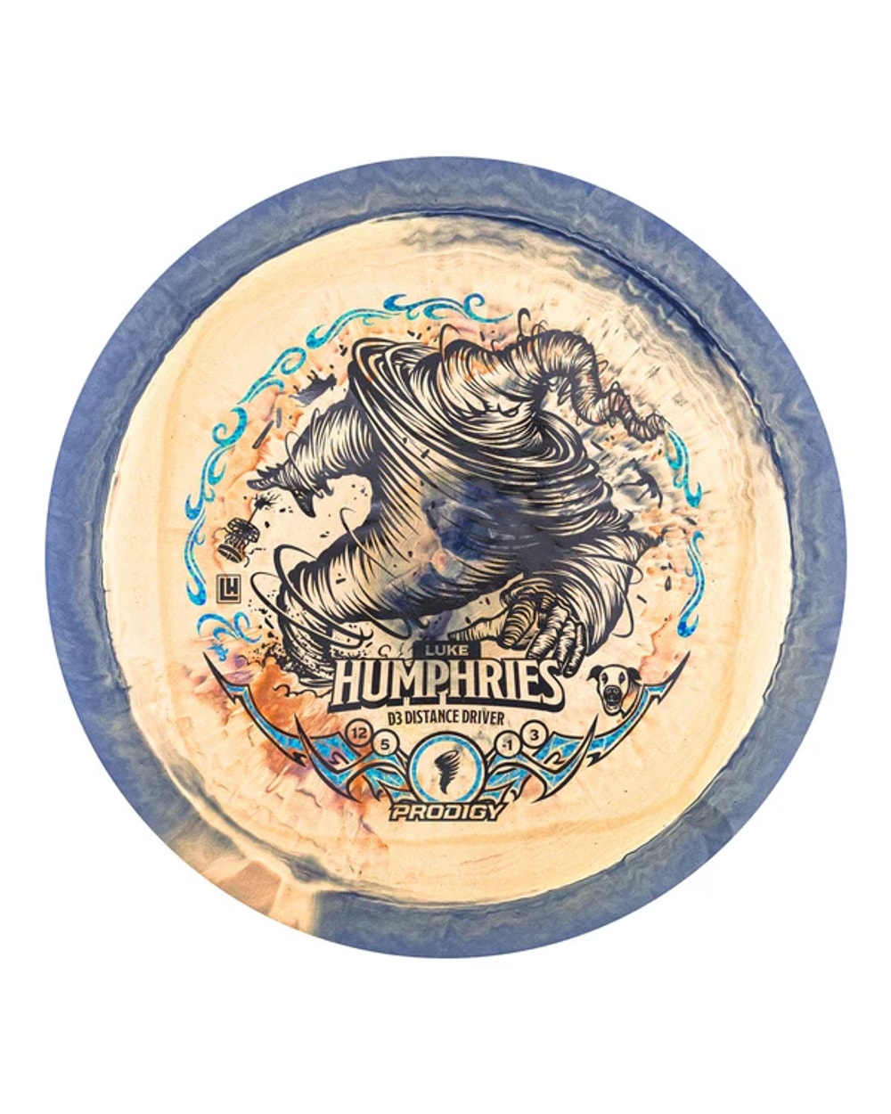 D3 750 Spectrum Plastic - Luke Humphries 2025 Signature Series