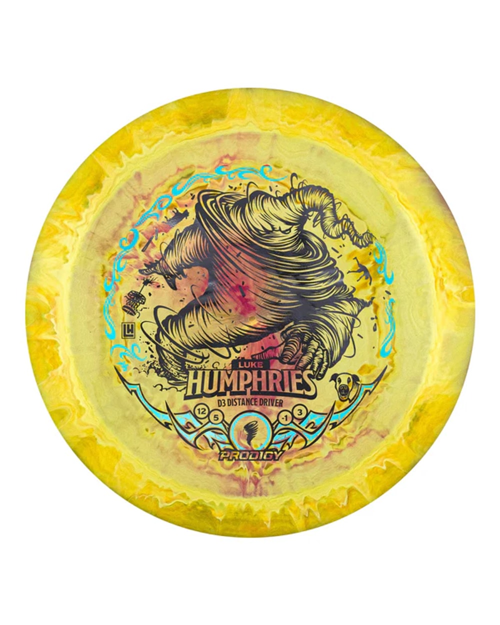 D3 750 Spectrum Plastic - Luke Humphries 2025 Signature Series