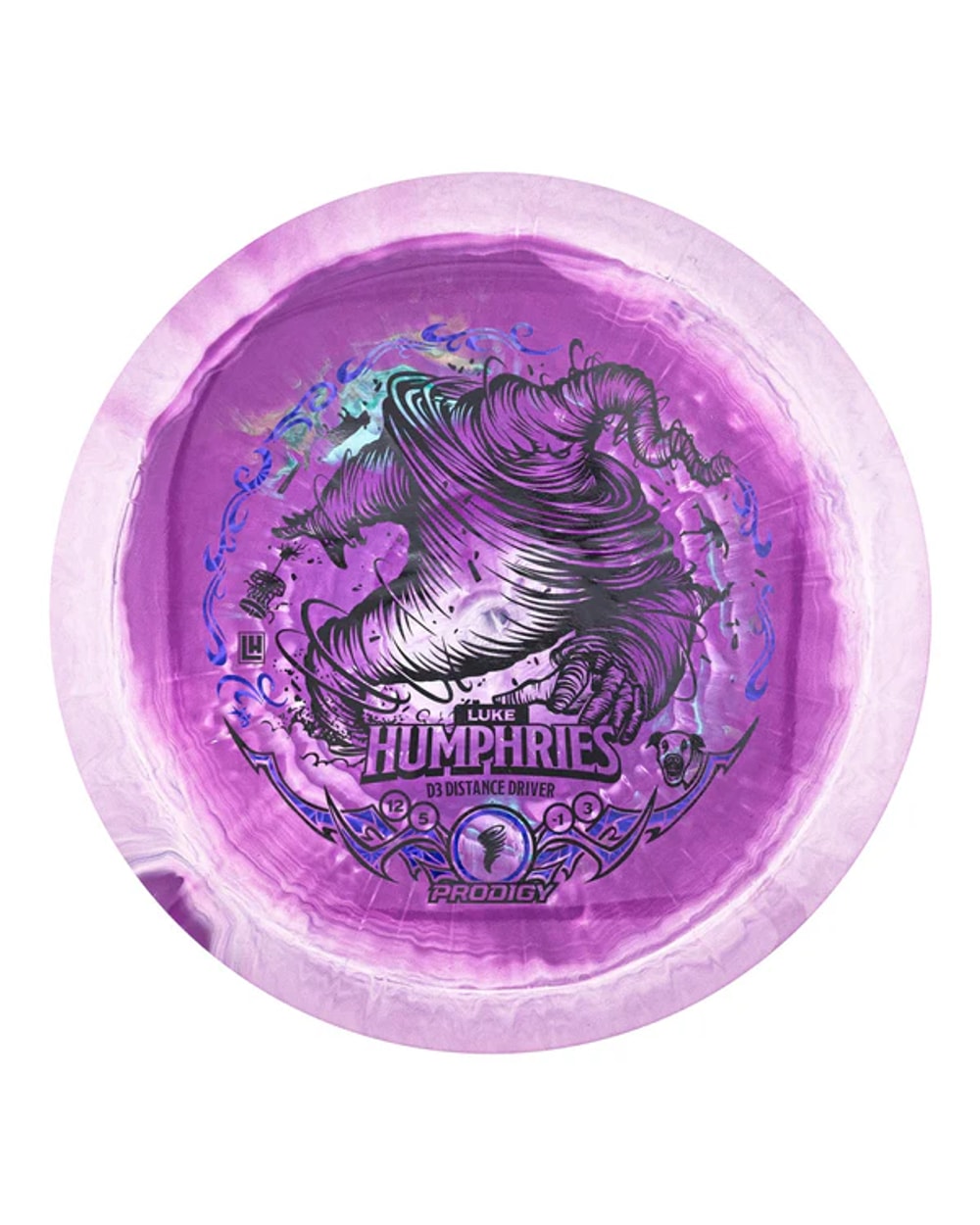 D3 750 Spectrum Plastic - Luke Humphries 2025 Signature Series