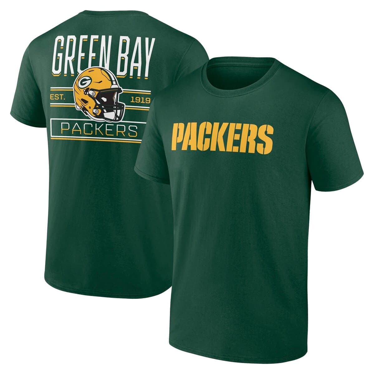 Fanatics Green Bay Packers Fundamentals T-Shirt - Green