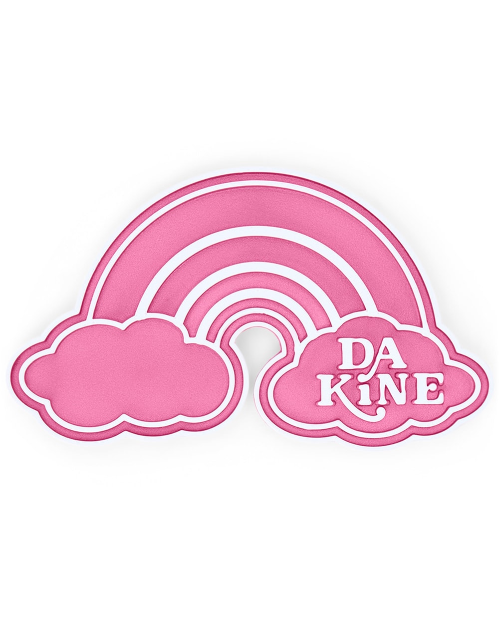 Dakine Da Rainbow Stomp Pad - Pink/White, front view