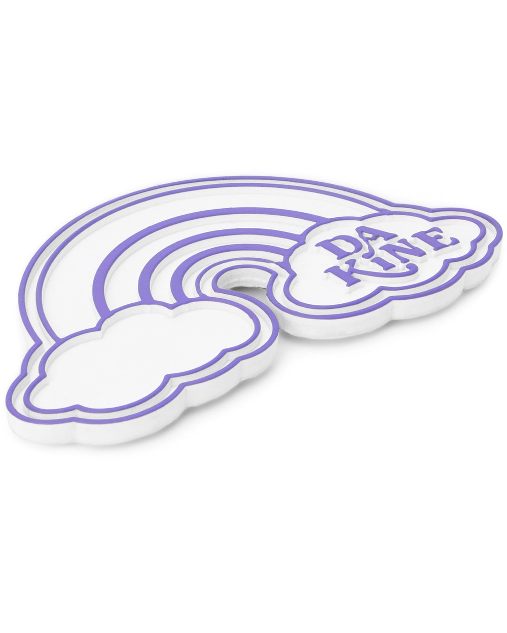 Dakine Da Rainbow Stomp Pad - White/Purple, back view