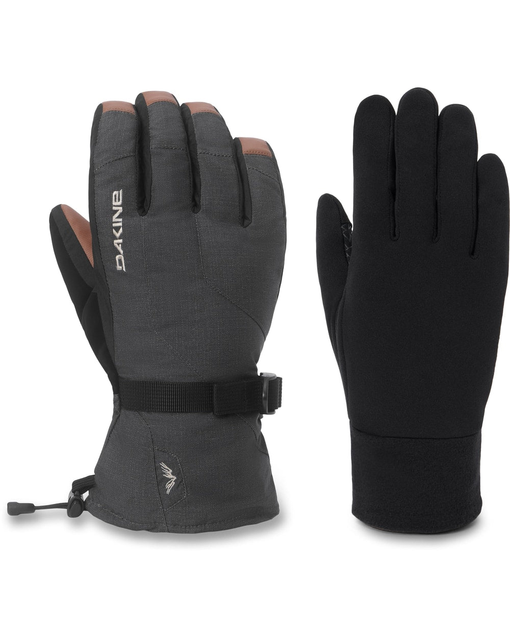 Dakine Men's Scout 2.0 Gloves - Carbon Heather, angled view