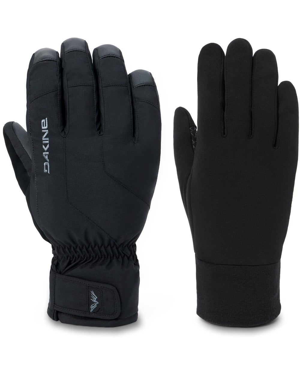 Dakine Men's Scout 2.0 Short Gloves - Black, angled view