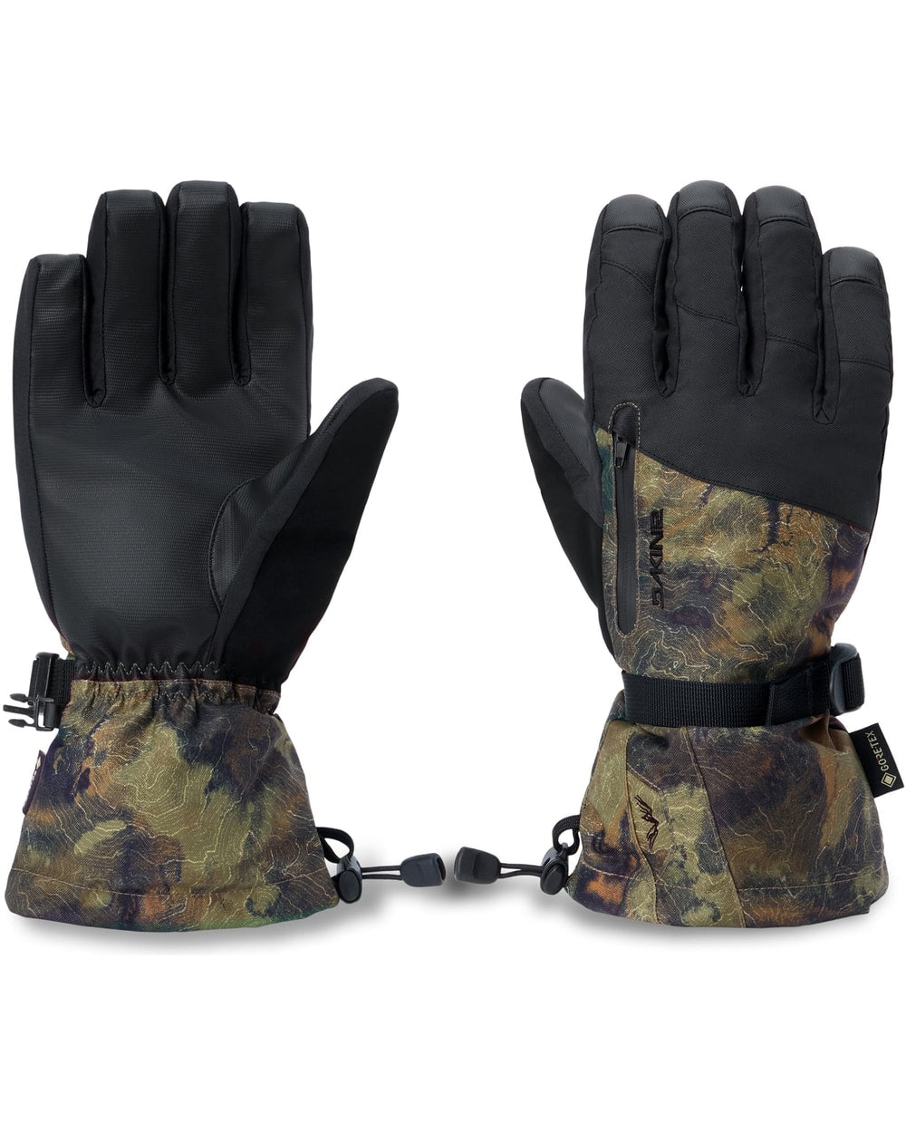 Dakine Men's Titan 2.0 Gore-Tex Gloves - Earth Topo, pair view