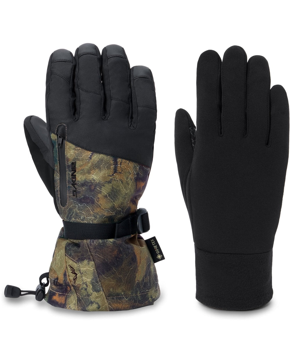 Dakine Men's Titan 2.0 Gore-Tex Gloves - Earth Topo, angled view