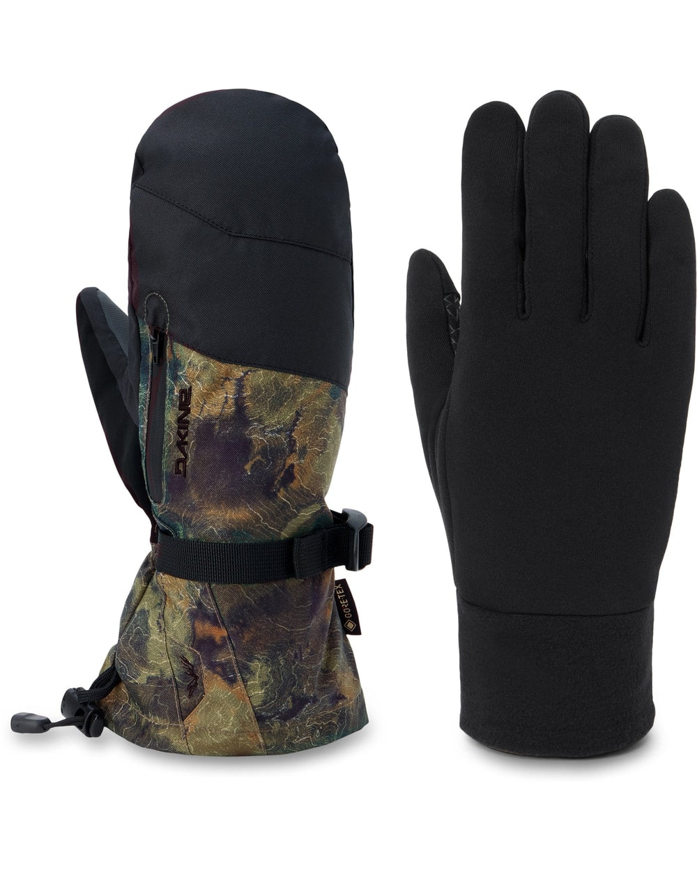 Dakine Men's Titan 2.0 Gore-Tex Mitts - Earth Topo, angled view