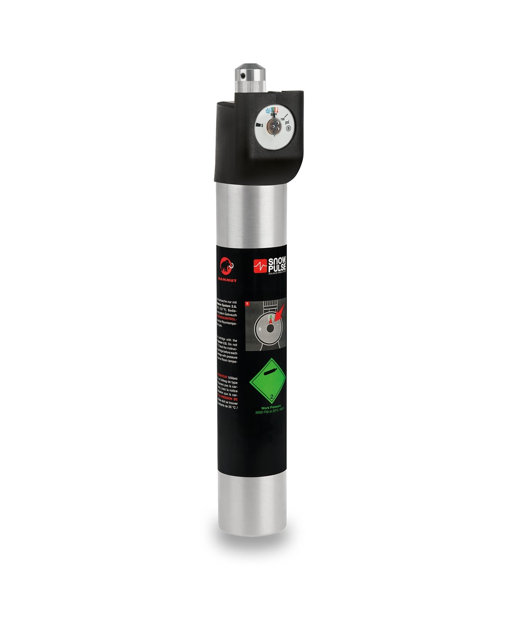 Dakine R.A.S. Removable Refillable Empty Cylinder - Steel