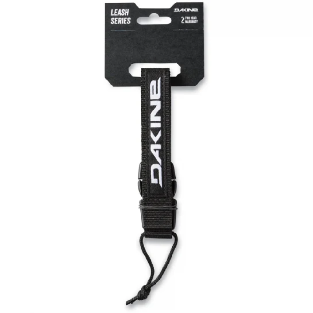 Dakine Standard Snowboard Leash - Black, front view