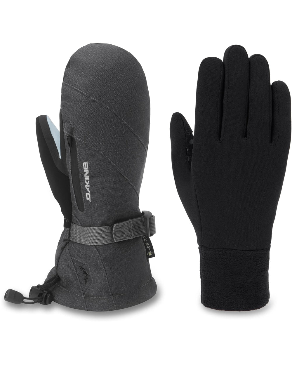 Dakine Women's Sequoia 2.0 Gore-Tex Mitts - Carbon Heather, detail 2