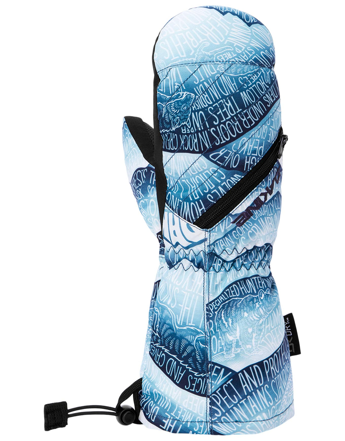 Dakine Youth Tracker Mitts - Kingdom Mountains, front