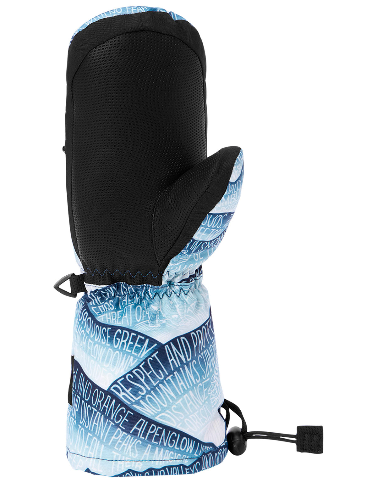 Dakine Youth Tracker Mitts - Kingdom Mountains, back