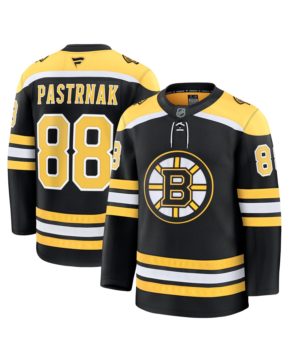 Fanatics Boston Bruins David Pastrnak Home Premium Jersey