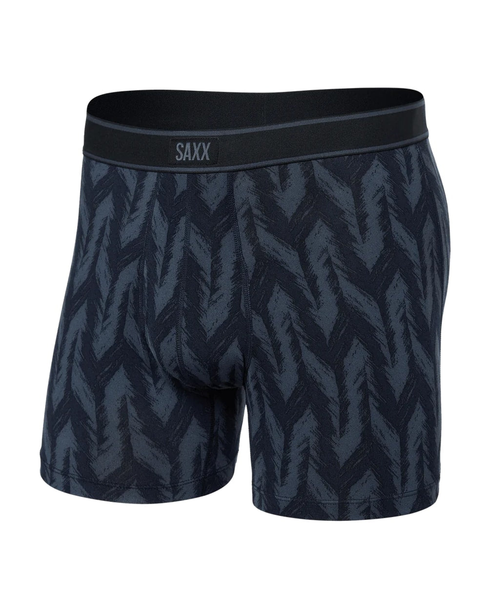 Saxx Daytripper Boxer Brief - Ikat Chevron-Deep Navy