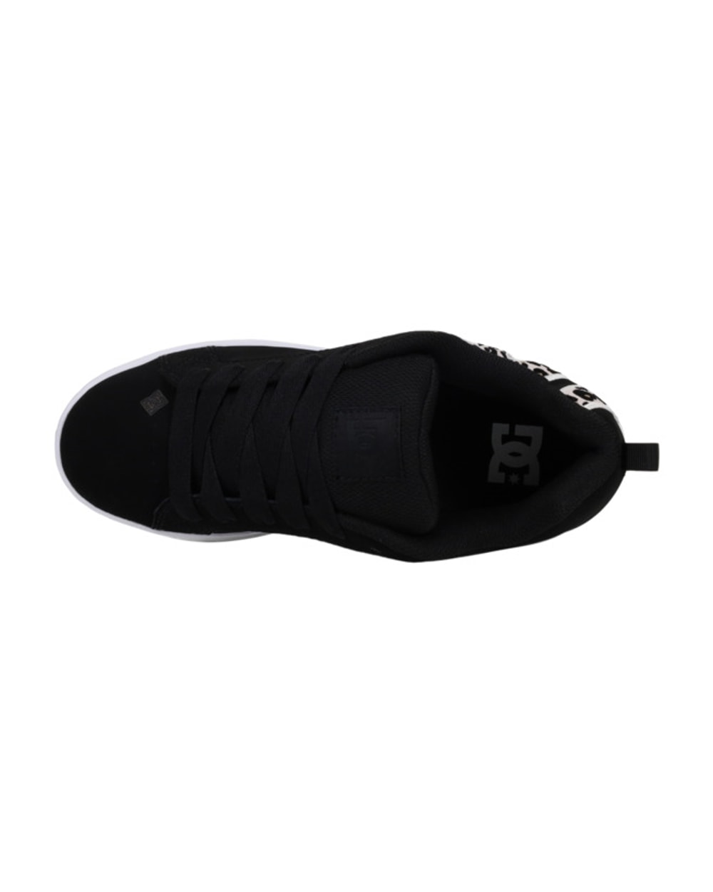 DC Women's Court Graffik Shoes in Black/Leopard