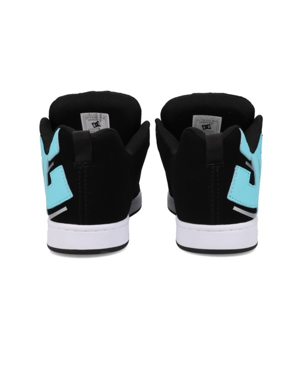 DC Women's Court Graffik Shoes in Black/Teal