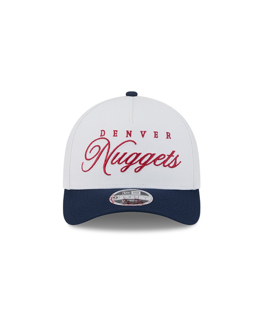 Denver Nuggets 2025 Draft 9FORTY M-Crown A-Frame Snapback