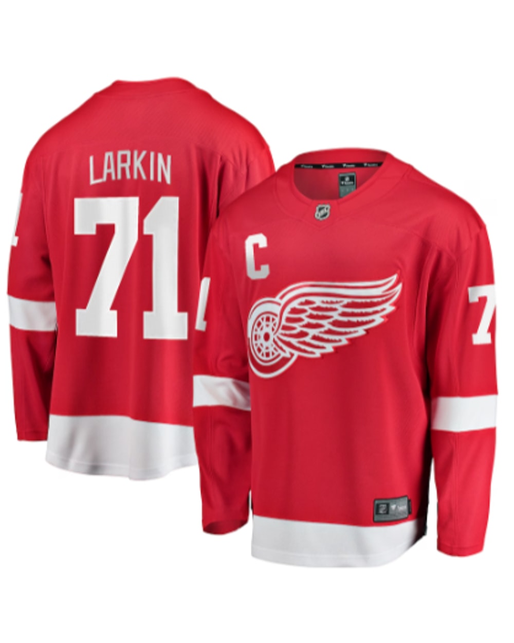 Fanatics Detroit Red Wings Home Breakaway Jersey - Dylan Larkin