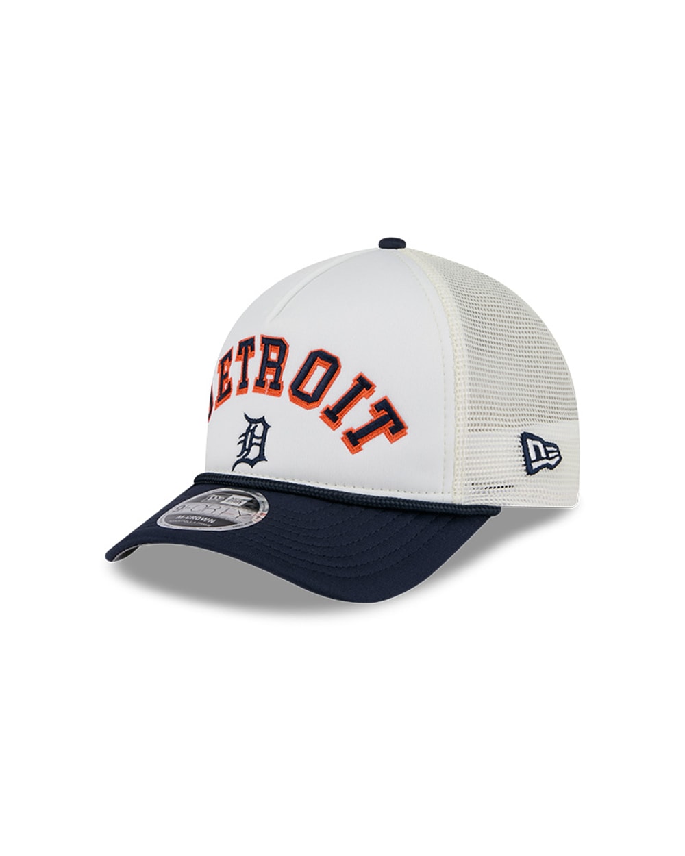 Detroit Tigers Chrome Arch 9FORTY M-Crown A-Frame Trucker Hat