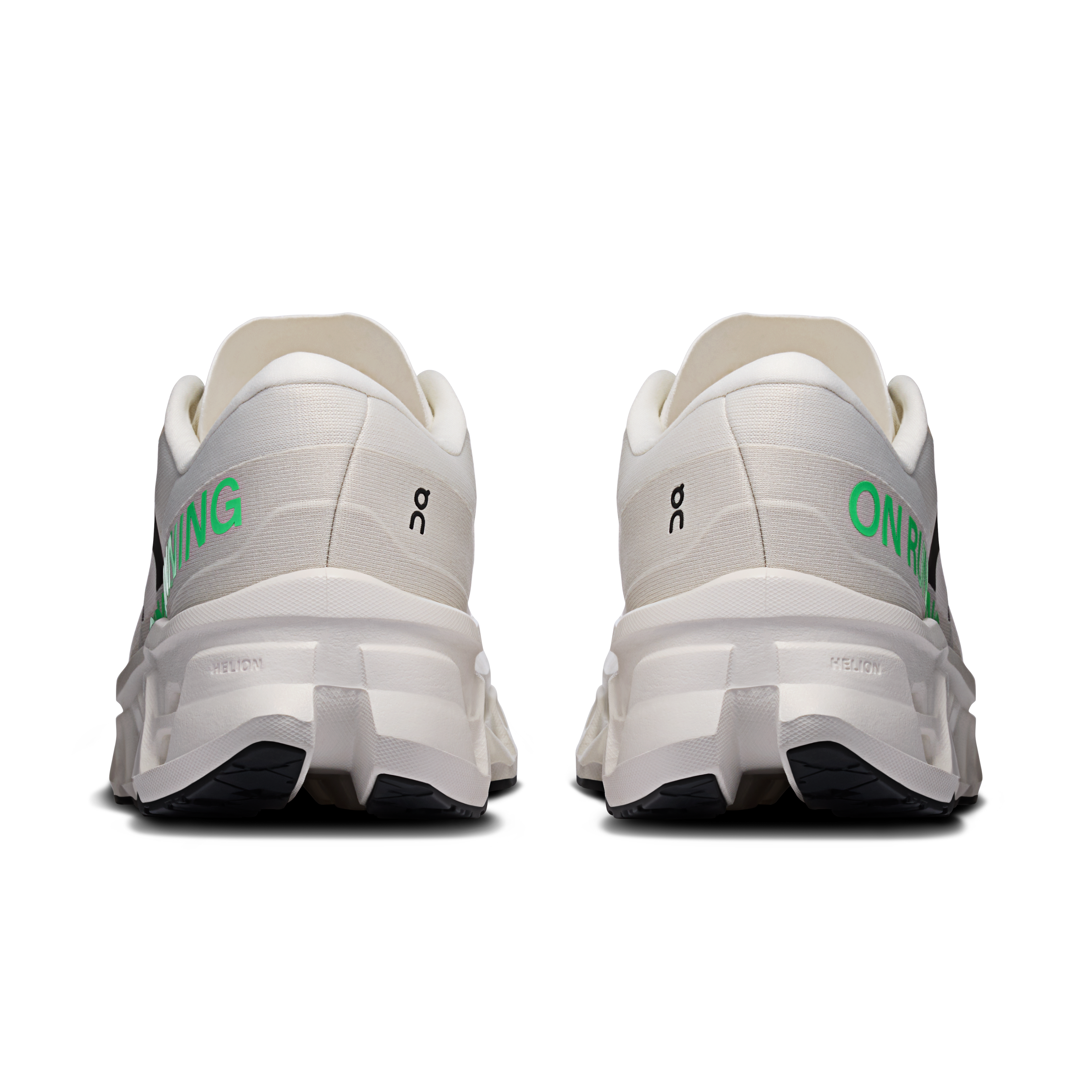 On Men's Cloudmonster 3 Wide - Ivory/Ivory