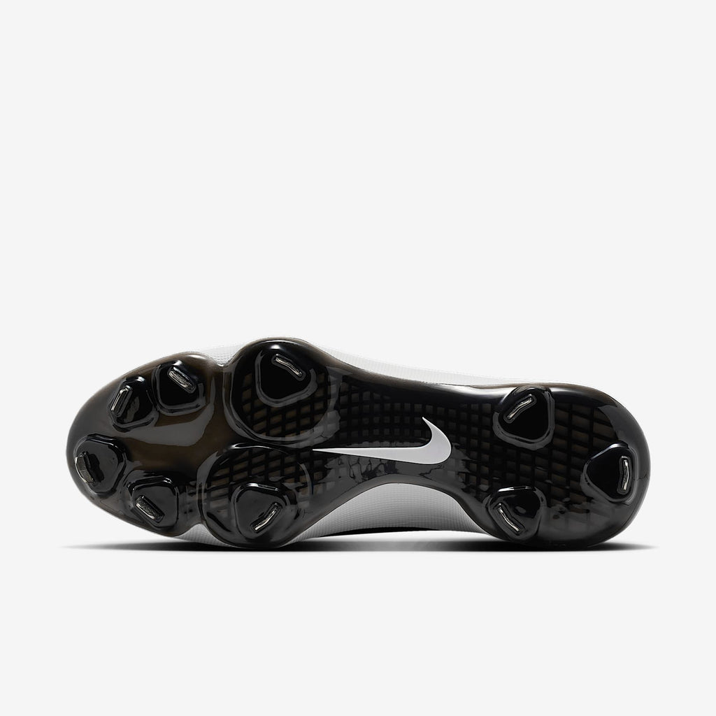 Nike Diamond Showcase MTL Baseball Cleats - Black/White - view 2