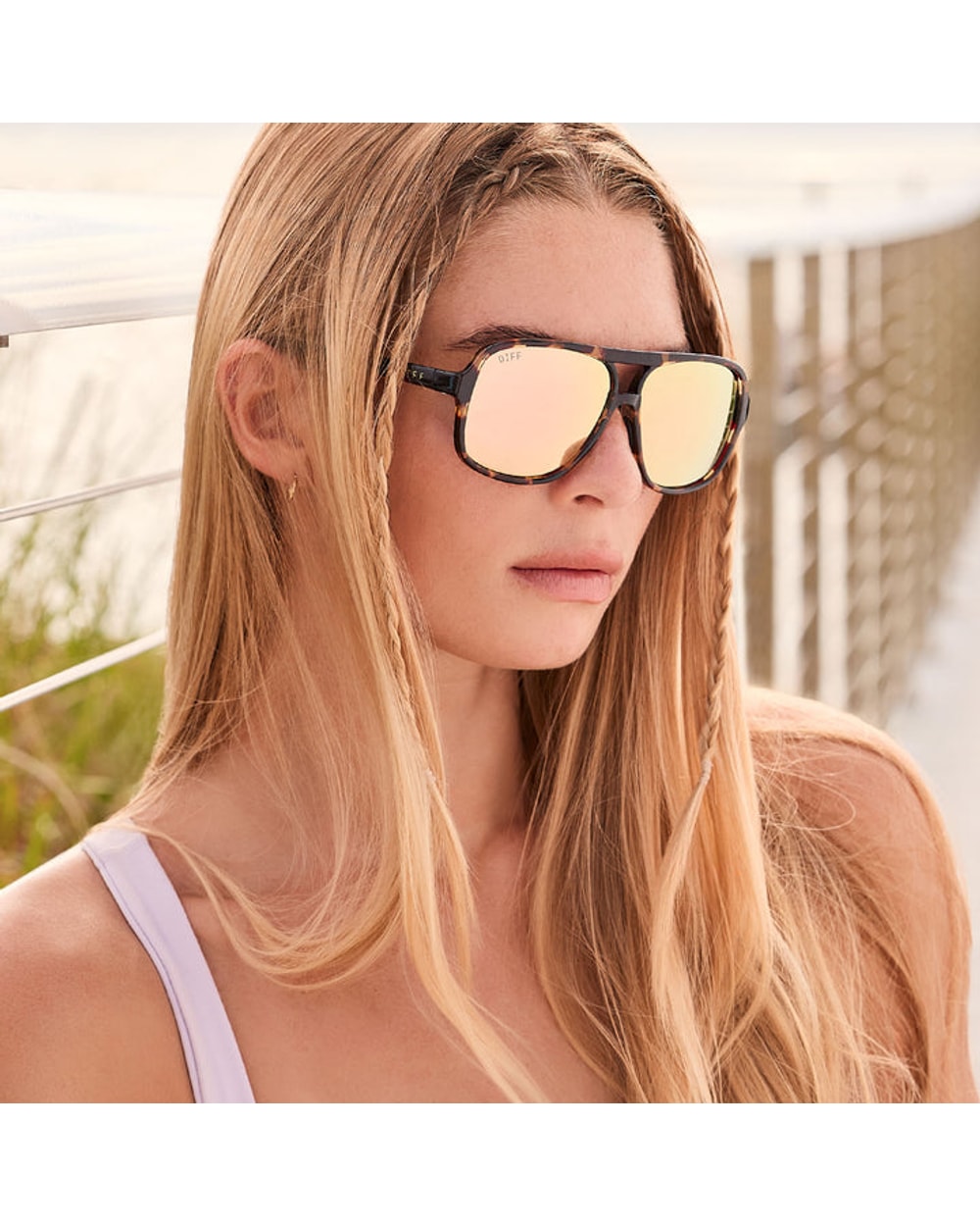 Diff Hangtime Polarized Sunglasses