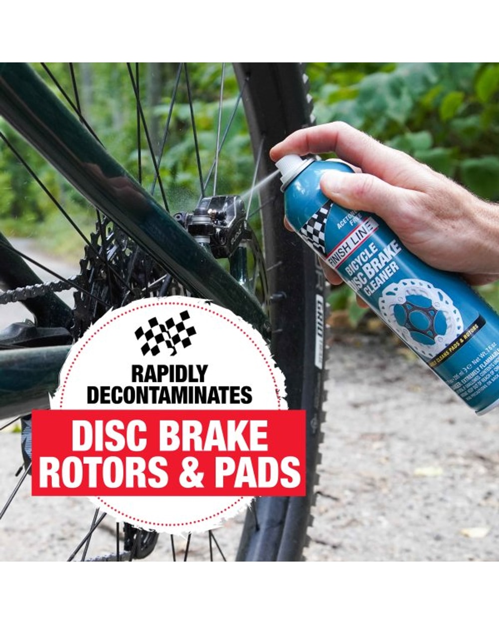 Finish Line Bicycle Disc Brake Cleaner