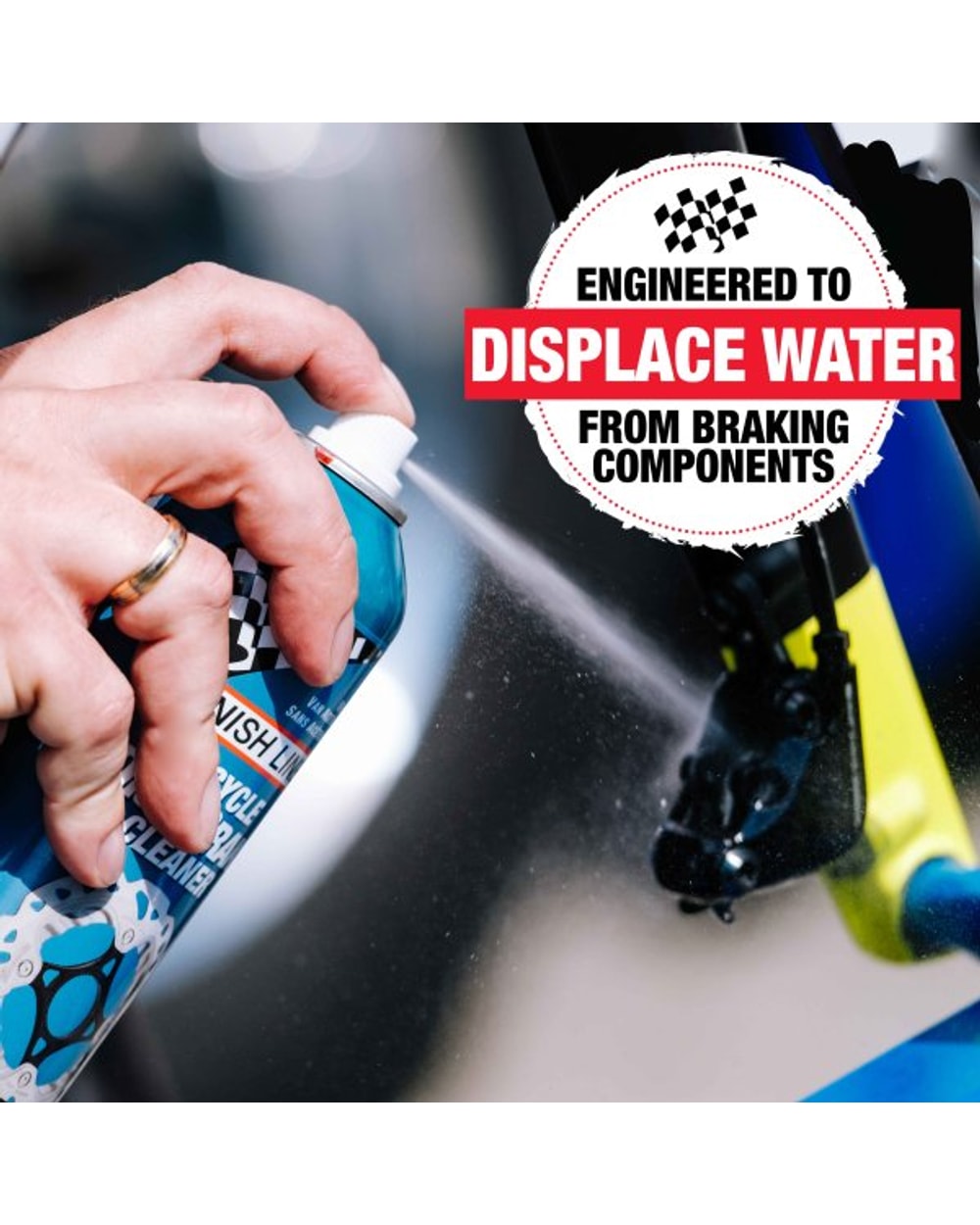 Finish Line Bicycle Disc Brake Cleaner