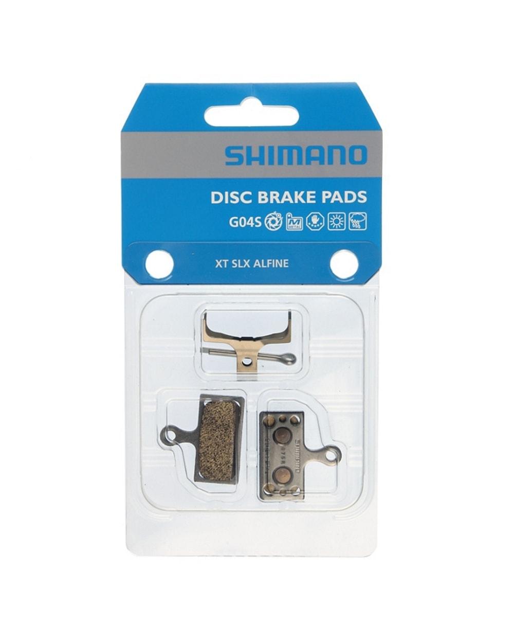 Shimano Disc Brake Pad Metal G04s-MX 1 Pair